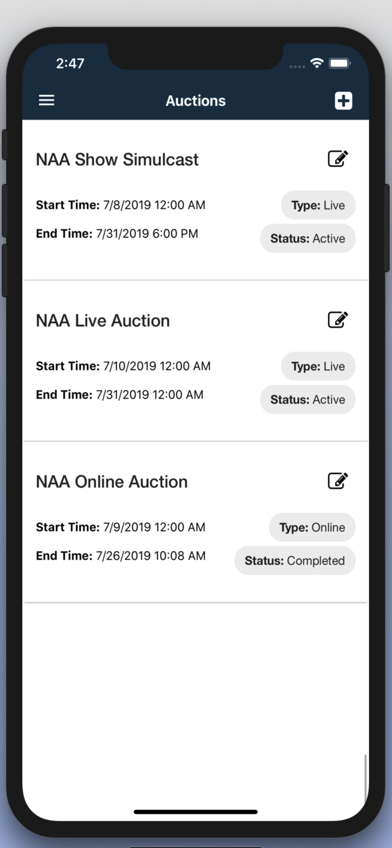 auctions