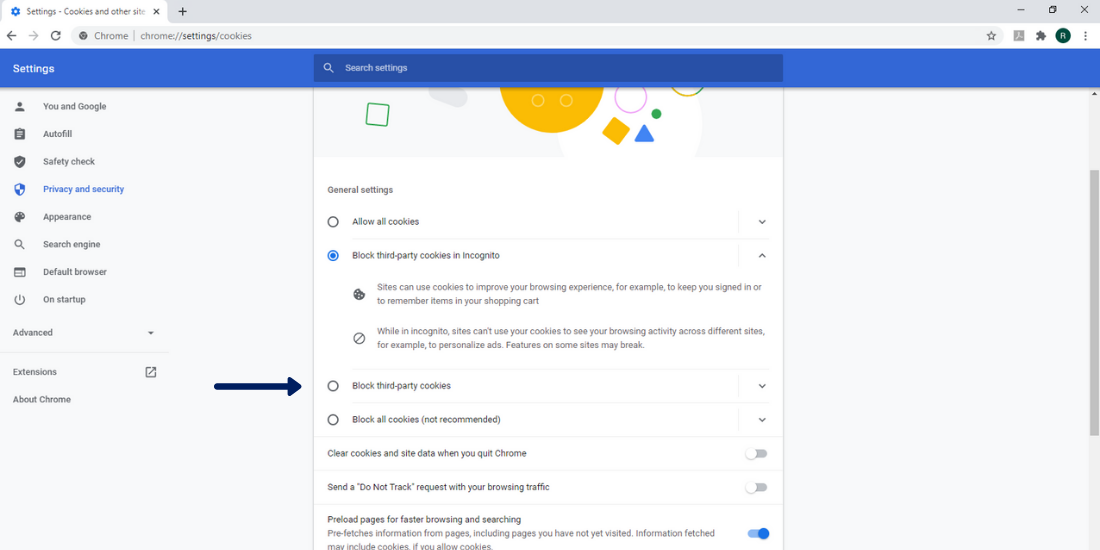 privacy setting updates